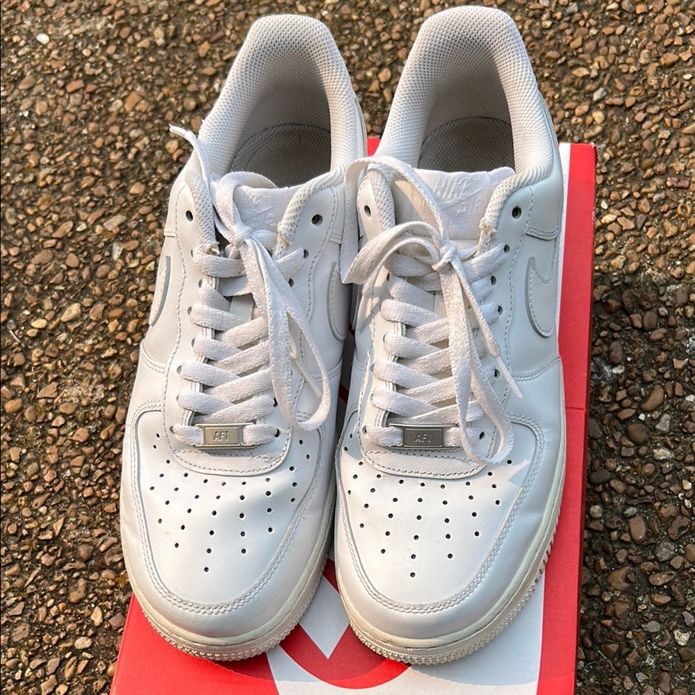 Nike Air Force 1 White Sneakers